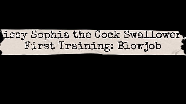 Sissy Sophia’s Training Session: First Pegging & Cum on My Feet