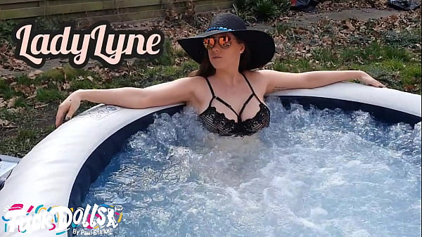 LadyLyne First Anal Natural Big Boob Beauty